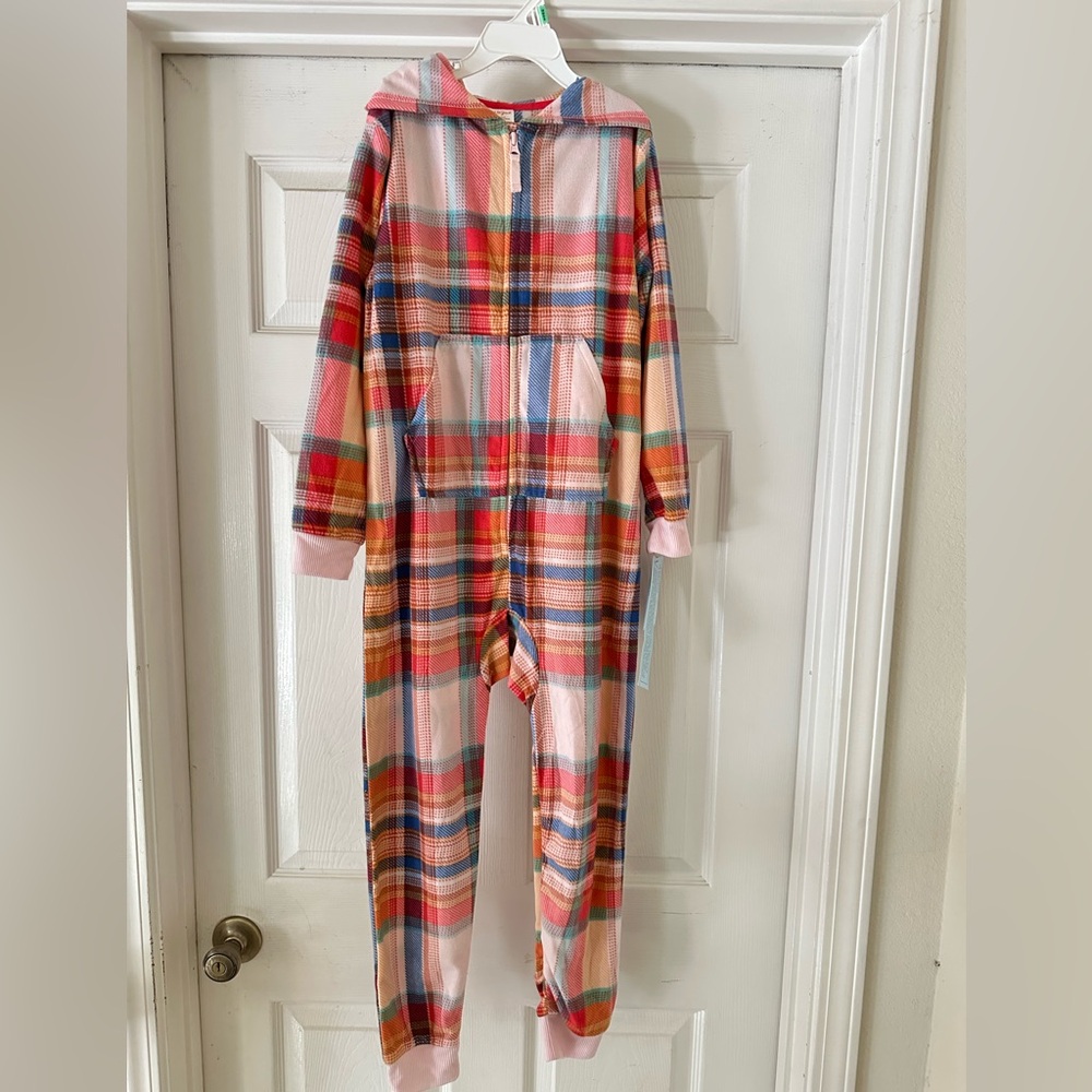 Cat & Jack Kids Hoodie Sleepwear Overall Pajamas